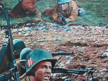 ALL' INFERNO E RITORNO / TO HELL AND BACK - A ITALIAN FOTOBUSTA POSTER 1955 - Rendezvous Cinema