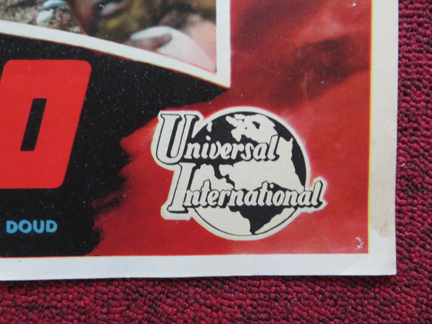 ALL' INFERNO E RITORNO / TO HELL AND BACK - A ITALIAN FOTOBUSTA POSTER 1955 - Rendezvous Cinema