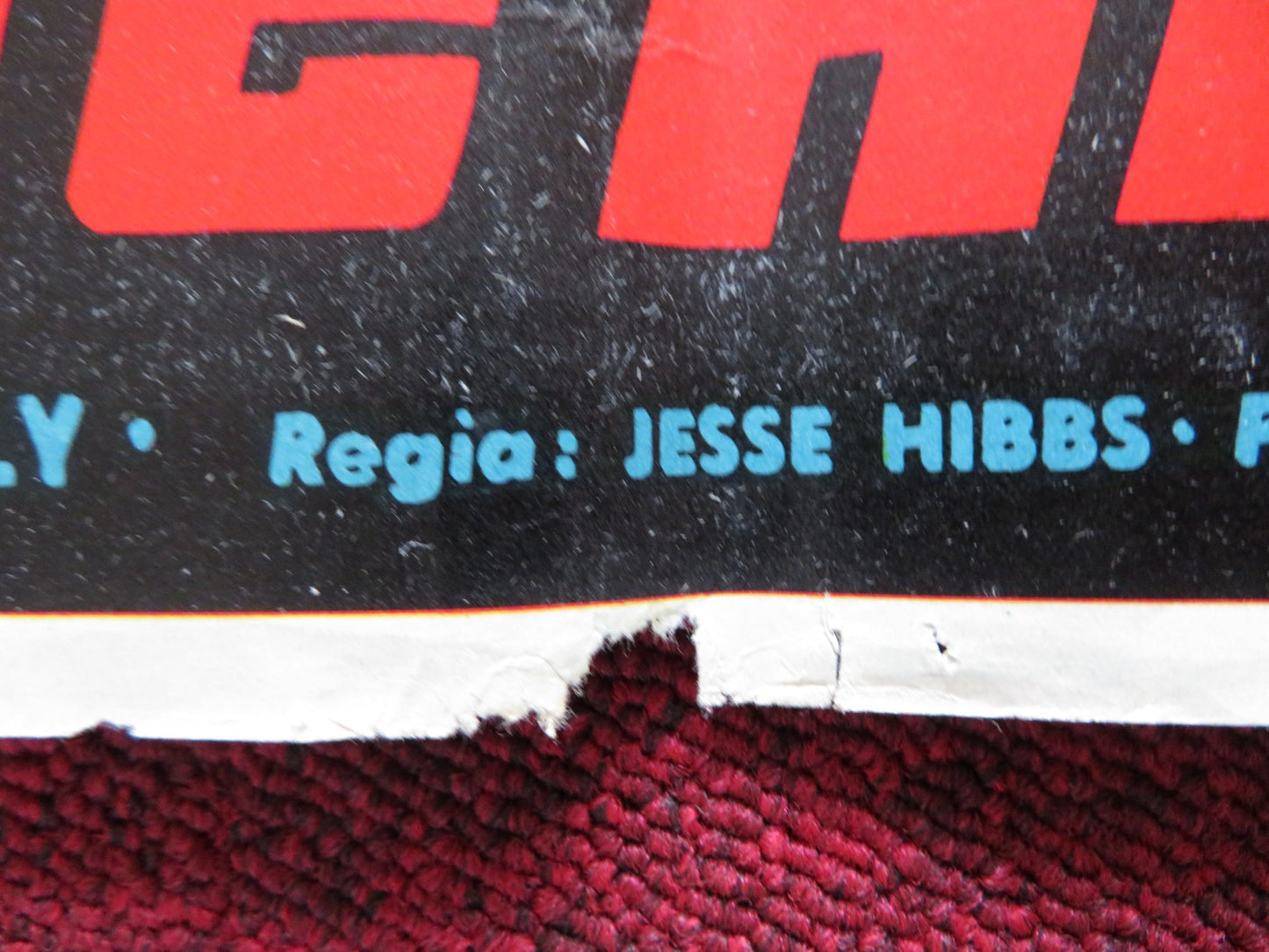 ALL' INFERNO E RITORNO / TO HELL AND BACK - A ITALIAN FOTOBUSTA POSTER 1955 - Rendezvous Cinema