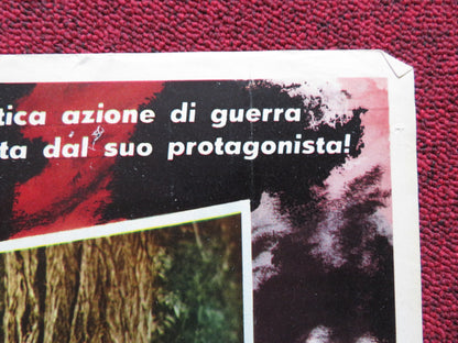 ALL' INFERNO E RITORNO / TO HELL AND BACK - B ITALIAN FOTOBUSTA POSTER 1955 - Rendezvous Cinema