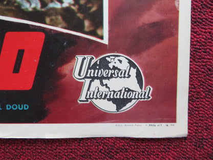 ALL' INFERNO E RITORNO / TO HELL AND BACK - B ITALIAN FOTOBUSTA POSTER 1955 - Rendezvous Cinema