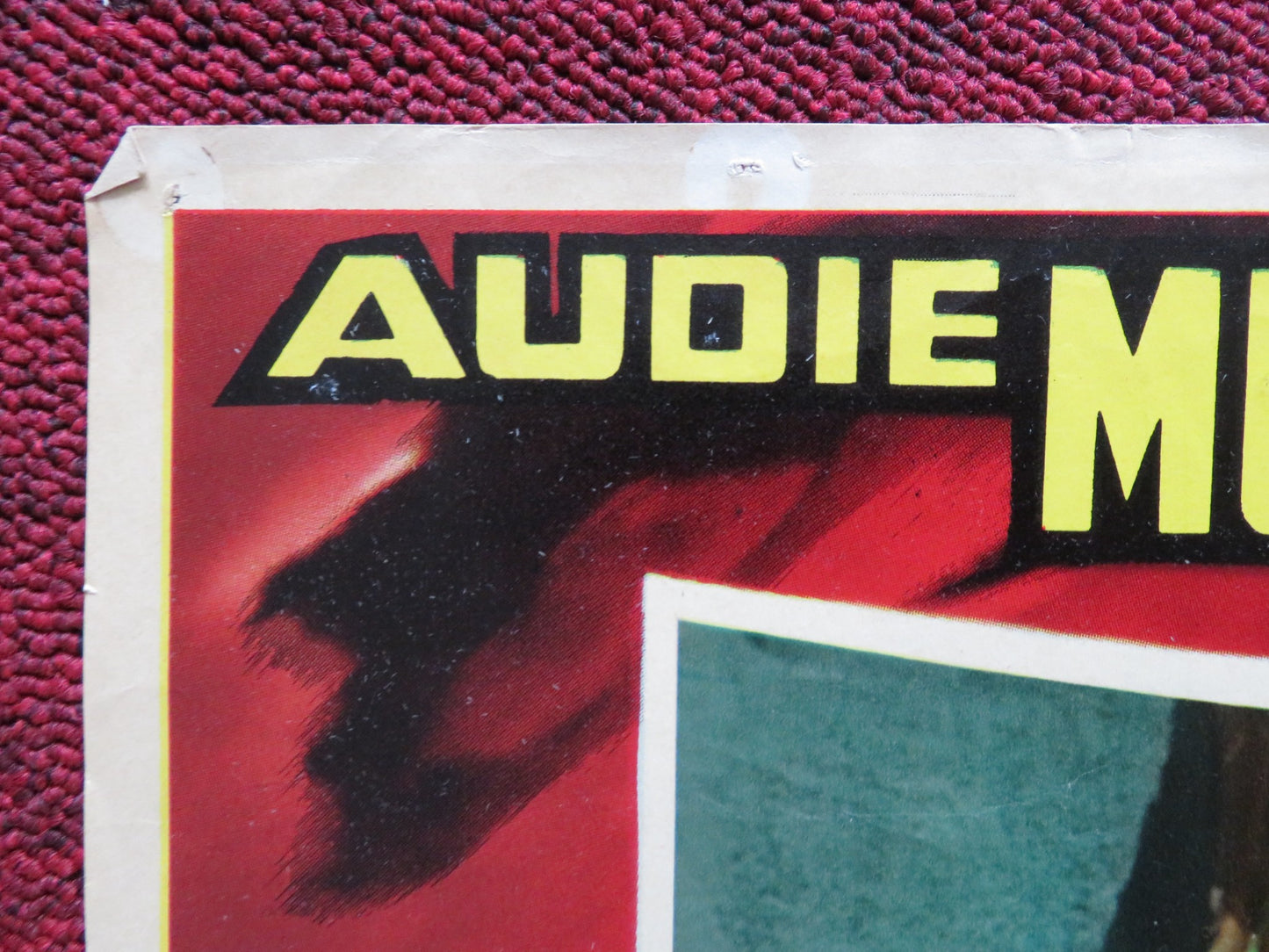 ALL' INFERNO E RITORNO / TO HELL AND BACK - C ITALIAN FOTOBUSTA POSTER 1955 - Rendezvous Cinema