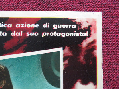 ALL' INFERNO E RITORNO / TO HELL AND BACK - C ITALIAN FOTOBUSTA POSTER 1955 - Rendezvous Cinema