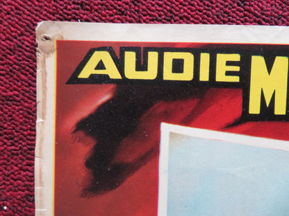 ALL' INFERNO E RITORNO / TO HELL AND BACK - E ITALIAN FOTOBUSTA POSTER 1955 - Rendezvous Cinema