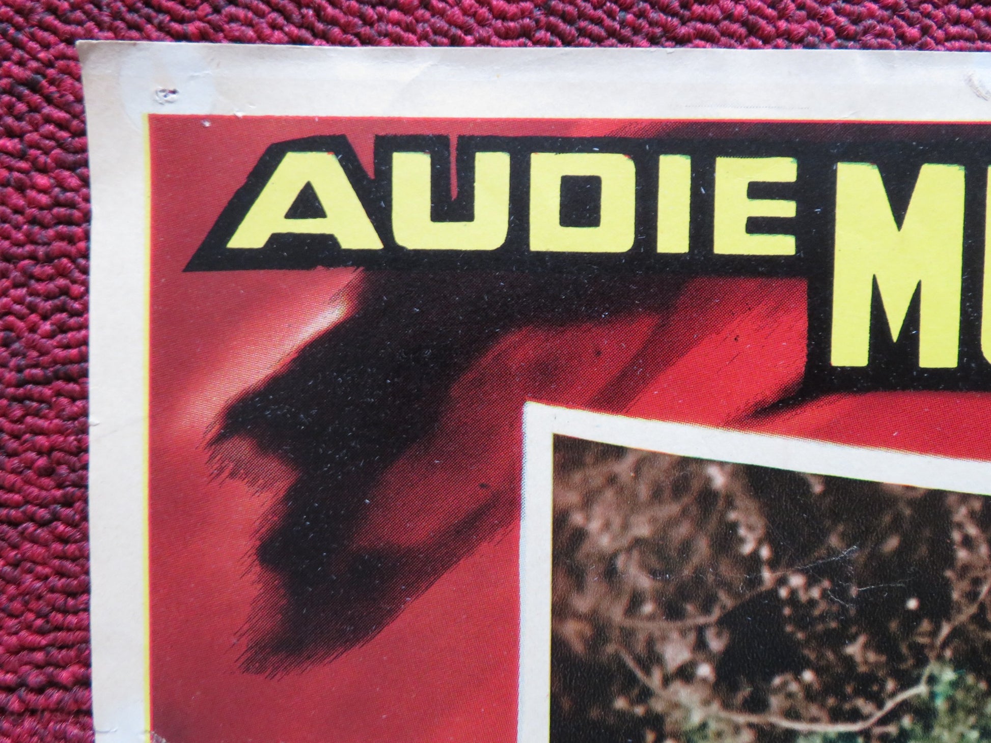 ALL' INFERNO E RITORNO / TO HELL AND BACK - F ITALIAN FOTOBUSTA POSTER 1955 - Rendezvous Cinema