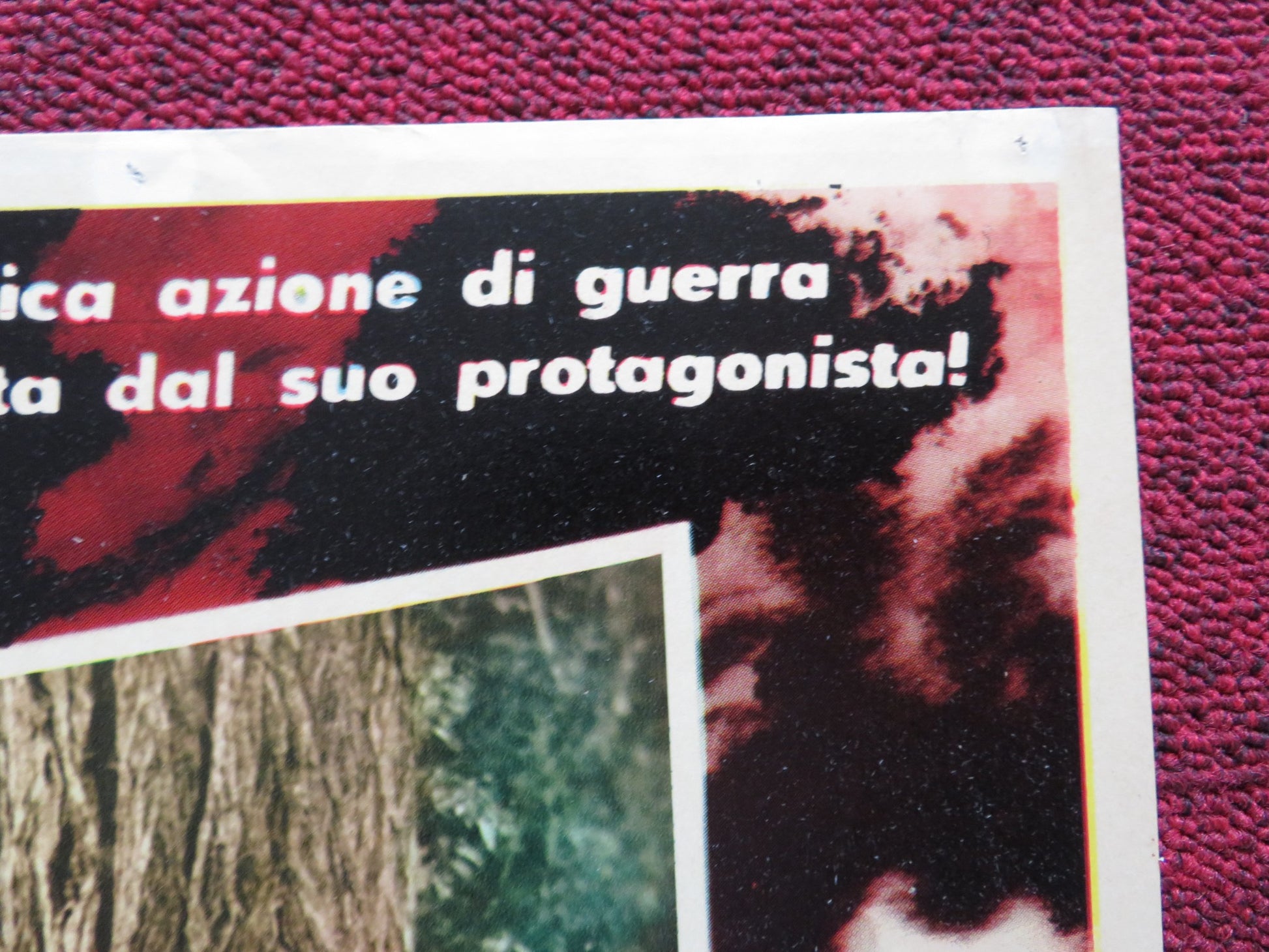 ALL' INFERNO E RITORNO / TO HELL AND BACK - F ITALIAN FOTOBUSTA POSTER 1955 - Rendezvous Cinema