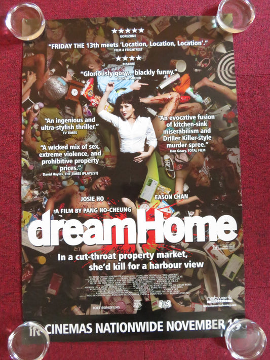 DREAM HOME ROLLED 30" X 20" POSTER JOSIE HO CHING WONG HORROR