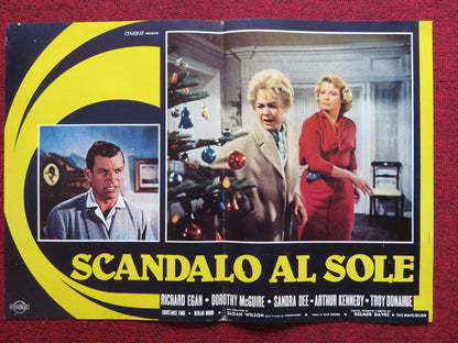 SCANDALO AL SOLE / A SUMMER PLACE - D ITALIAN FOTOBUSTA POSTER SANDRA DEE 1959 - Rendezvous Cinema