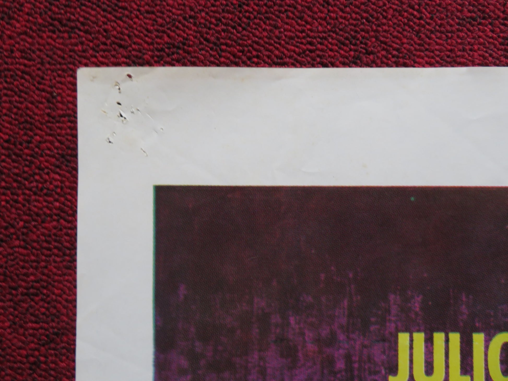 EL AHORCADO FOLDED MEXICAN POSTER JULIO ALEMAN HILDA AGUUIRRE 1983 - Rendezvous Cinema