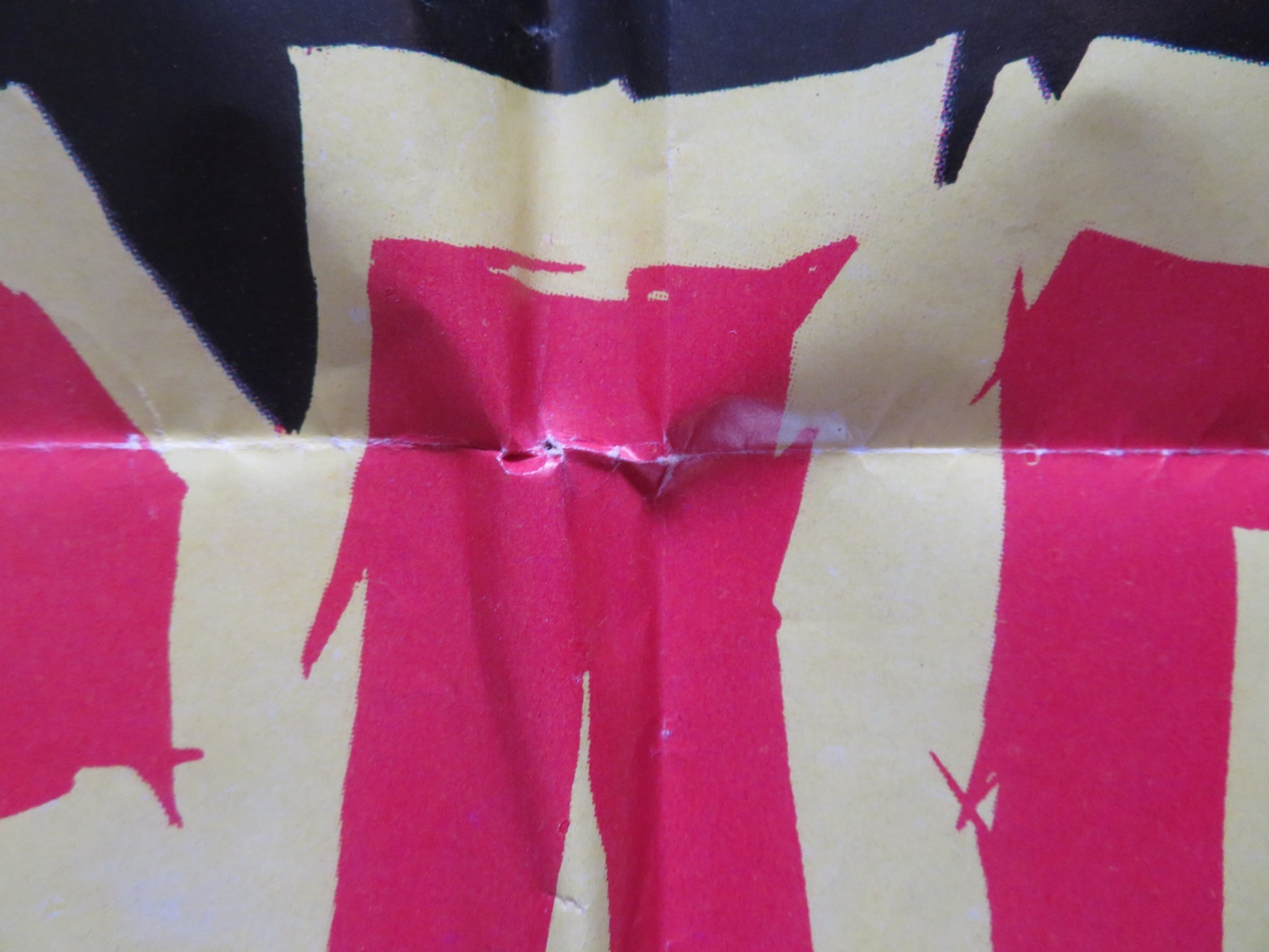 EL AHORCADO FOLDED MEXICAN POSTER JULIO ALEMAN HILDA AGUUIRRE 1983 - Rendezvous Cinema