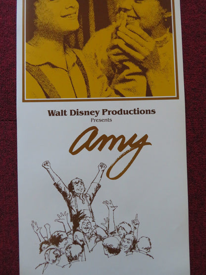 AMY US INSERT (14"x 36") POSTER DISNEY JENNY AGUTTER BARRY NEWMAN 1981 - Rendezvous Cinema
