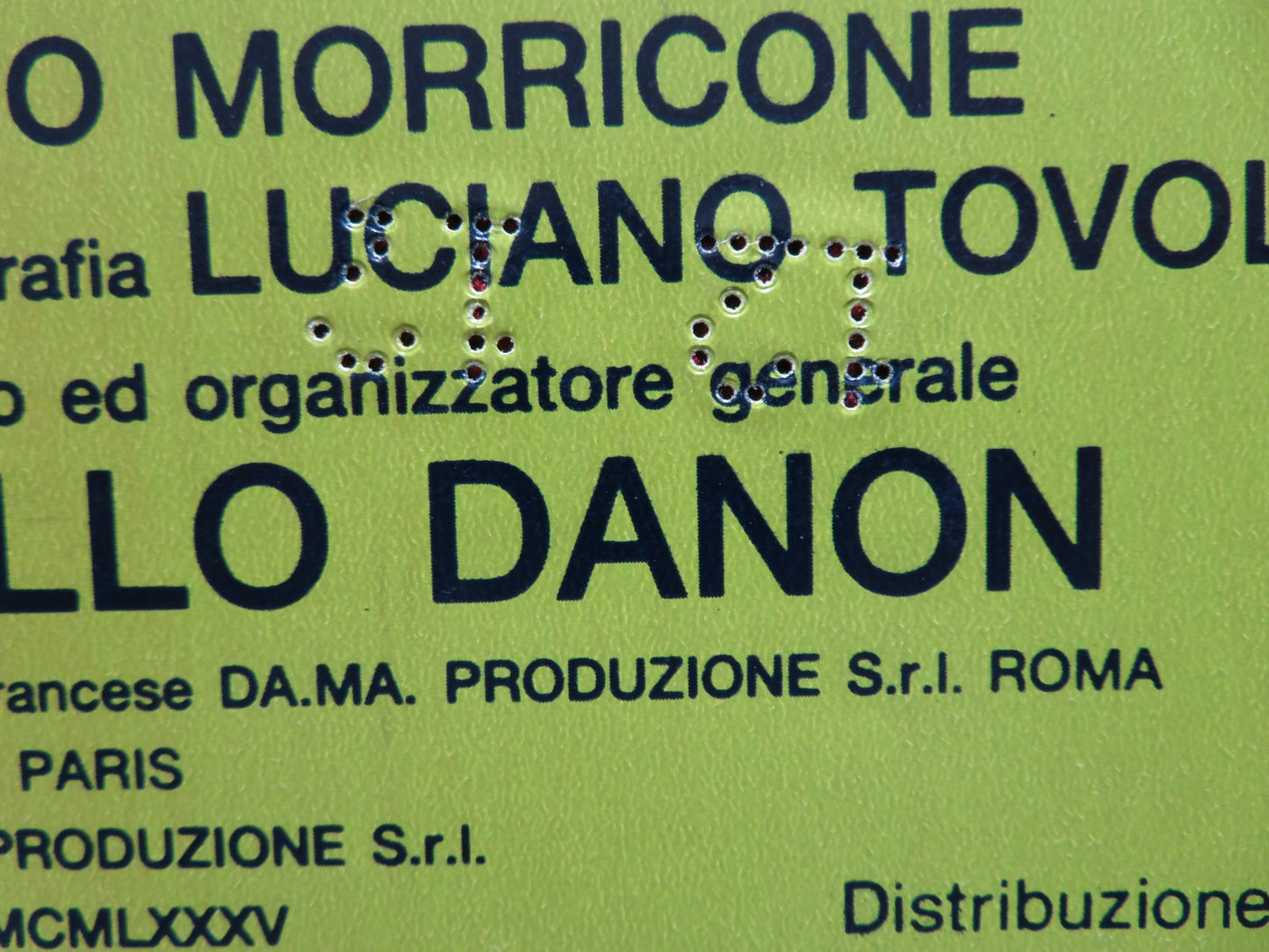 LA CAGE AUX FOLLES 3: THE WEDDING - C ITALIAN FOTOBUSTA POSTER SERRAULT 1985 - Rendezvous Cinema