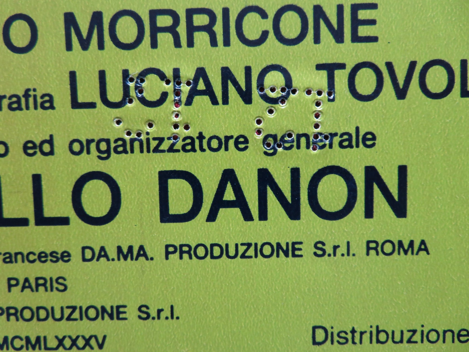 LA CAGE AUX FOLLES 3: THE WEDDING - C ITALIAN FOTOBUSTA POSTER SERRAULT 1985 - Rendezvous Cinema