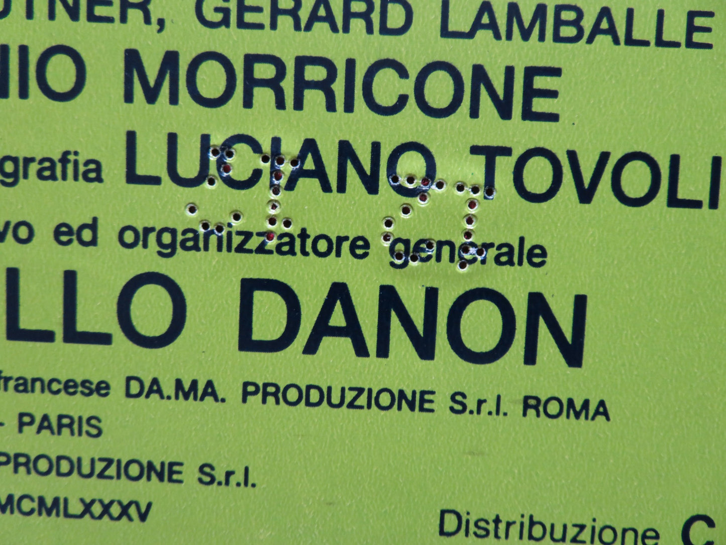 LA CAGE AUX FOLLES 3: THE WEDDING - D ITALIAN FOTOBUSTA POSTER SERRAULT 1985 - Rendezvous Cinema