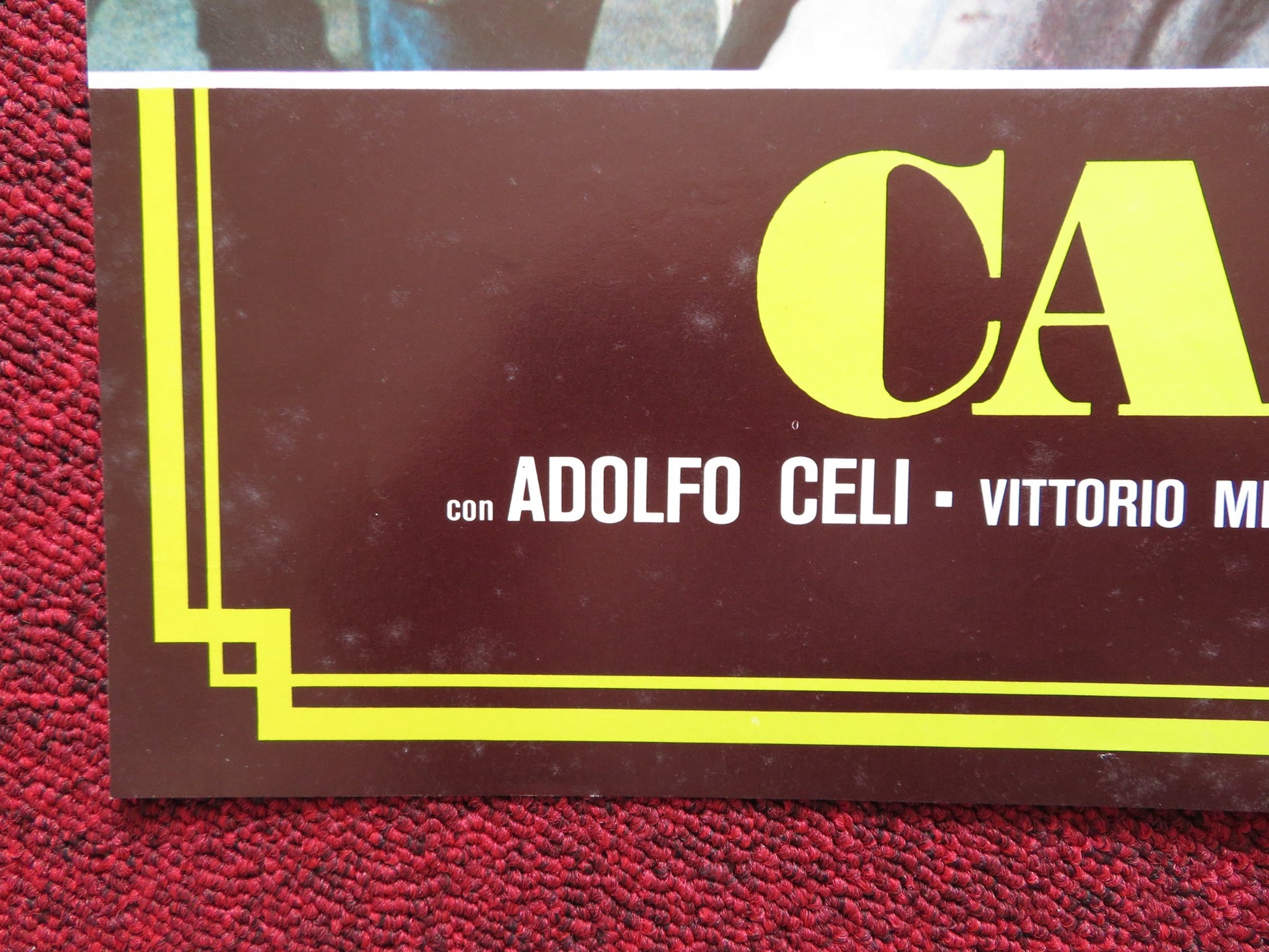 CAFE' EXPRESS -B ITALIAN FOTOBUSTA POSTER NINO MANFREDI ADOLPHO CELI 1980 - Rendezvous Cinema