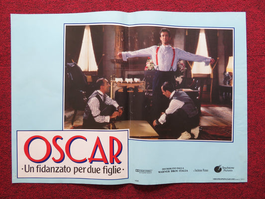 OSCAR - A ITALIAN FOTOBUSTA POSTER SYLVESTER STALLONE JOHN LANDIS 1991 - Rendezvous Cinema