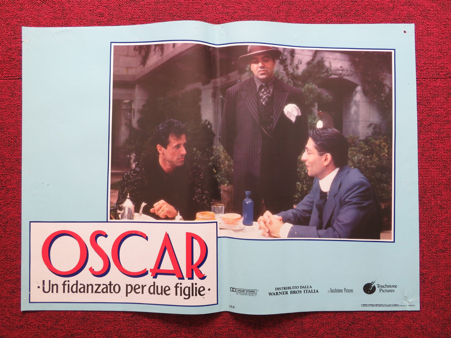 OSCAR - B ITALIAN FOTOBUSTA POSTER SYLVESTER STALLONE JOHN LANDIS 1991 - Rendezvous Cinema