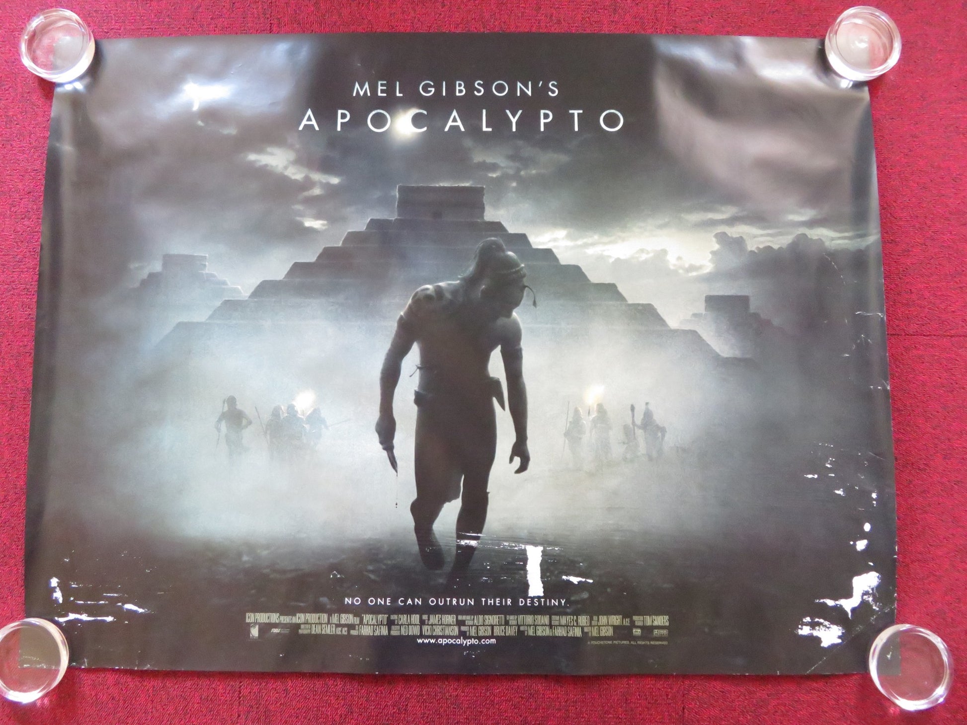 APOCALYPTO UK QUAD (30"x 40") ROLLED POSTER RUDY YOUNGBLOOD DALIA HERNANDEZ 2006 - Rendezvous Cinema