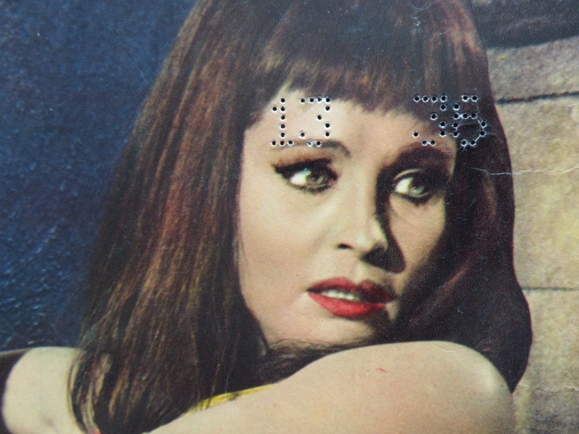 IL LEONE DI TEBE - A ITALIAN FOTOBUSTA POSTER MARK FOREST YVONNE FURNEAUX 1964 - Rendezvous Cinema