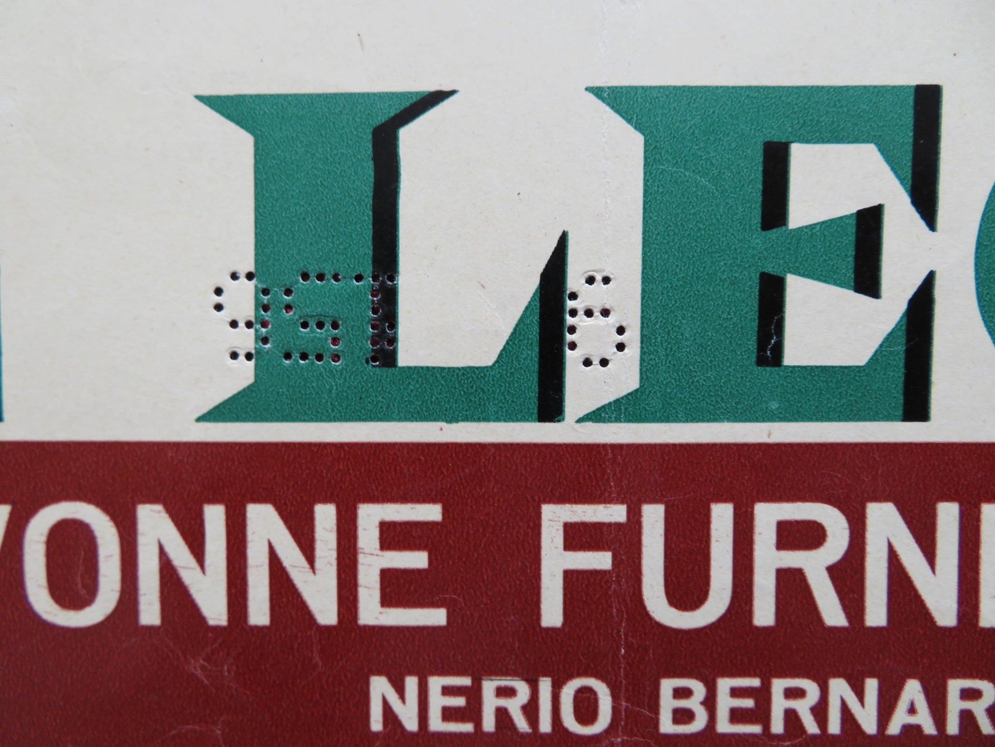 IL LEONE DI TEBE - B ITALIAN FOTOBUSTA POSTER MARK FOREST YVONNE FURNEAUX 1964 - Rendezvous Cinema