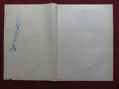 IL LEONE DI TEBE - B ITALIAN FOTOBUSTA POSTER MARK FOREST YVONNE FURNEAUX 1964 - Rendezvous Cinema