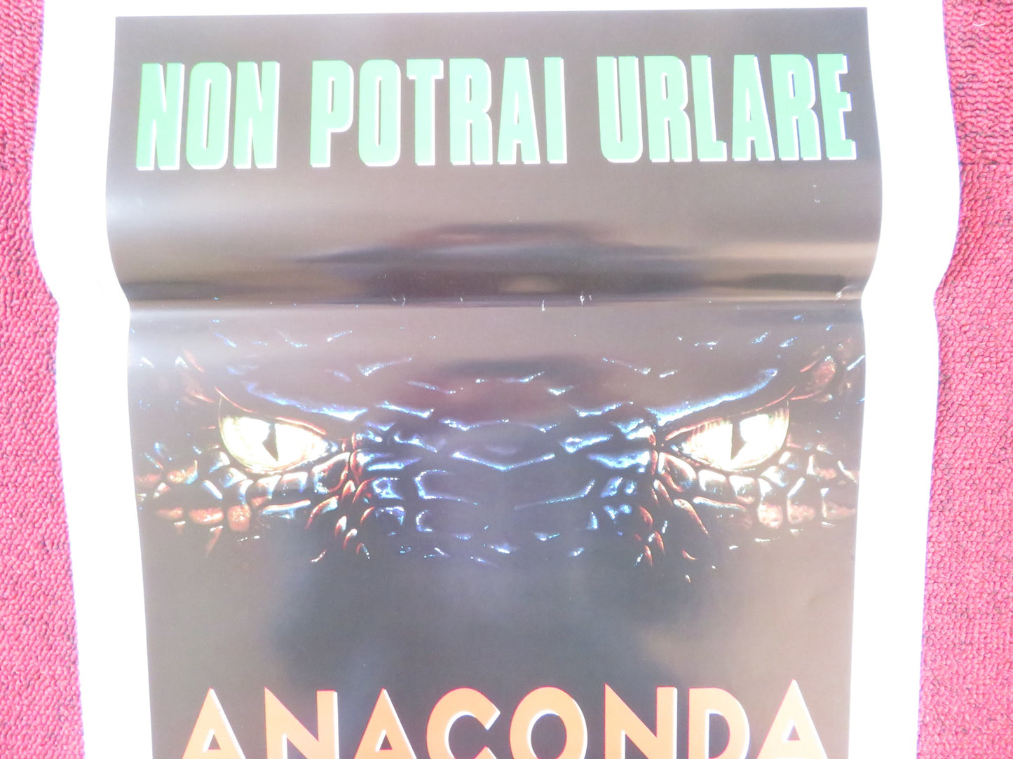 ANACONDA ITALIAN LOCANDINA POSTER JENNIFER LOPEZ ICE CUBE 1997 - Rendezvous Cinema
