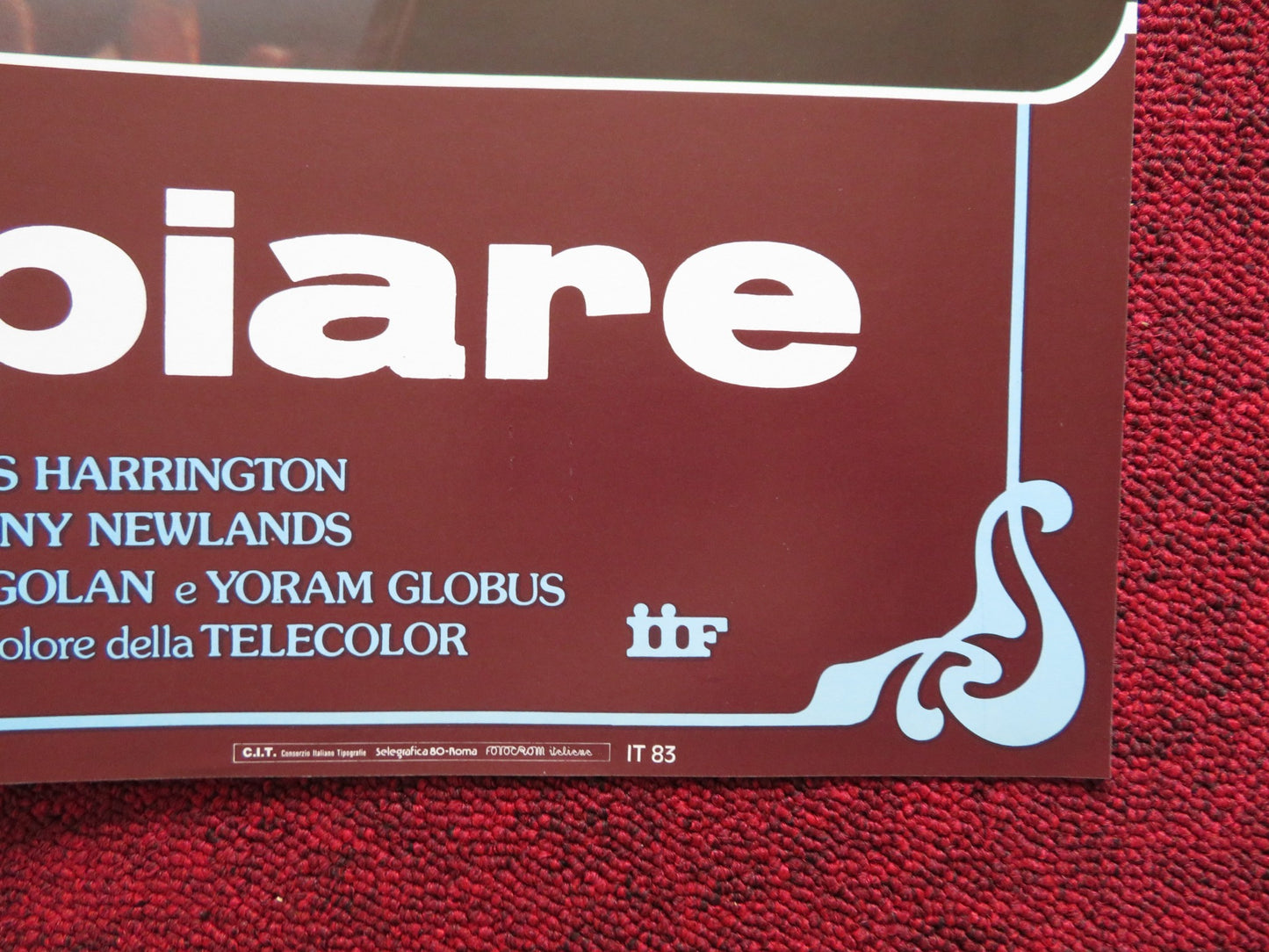 UN CORPO DA SPIARE - F ITALIAN FOTOBUSTA POSTER SYLVIA KRISTEL CANNON 1985 - Rendezvous Cinema