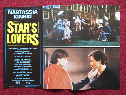 STAR'S LOVERS - B ITALIAN FOTOBUSTA POSTER NASTASSIA KINSKI HARVEY KEITEL 1983 - Rendezvous Cinema