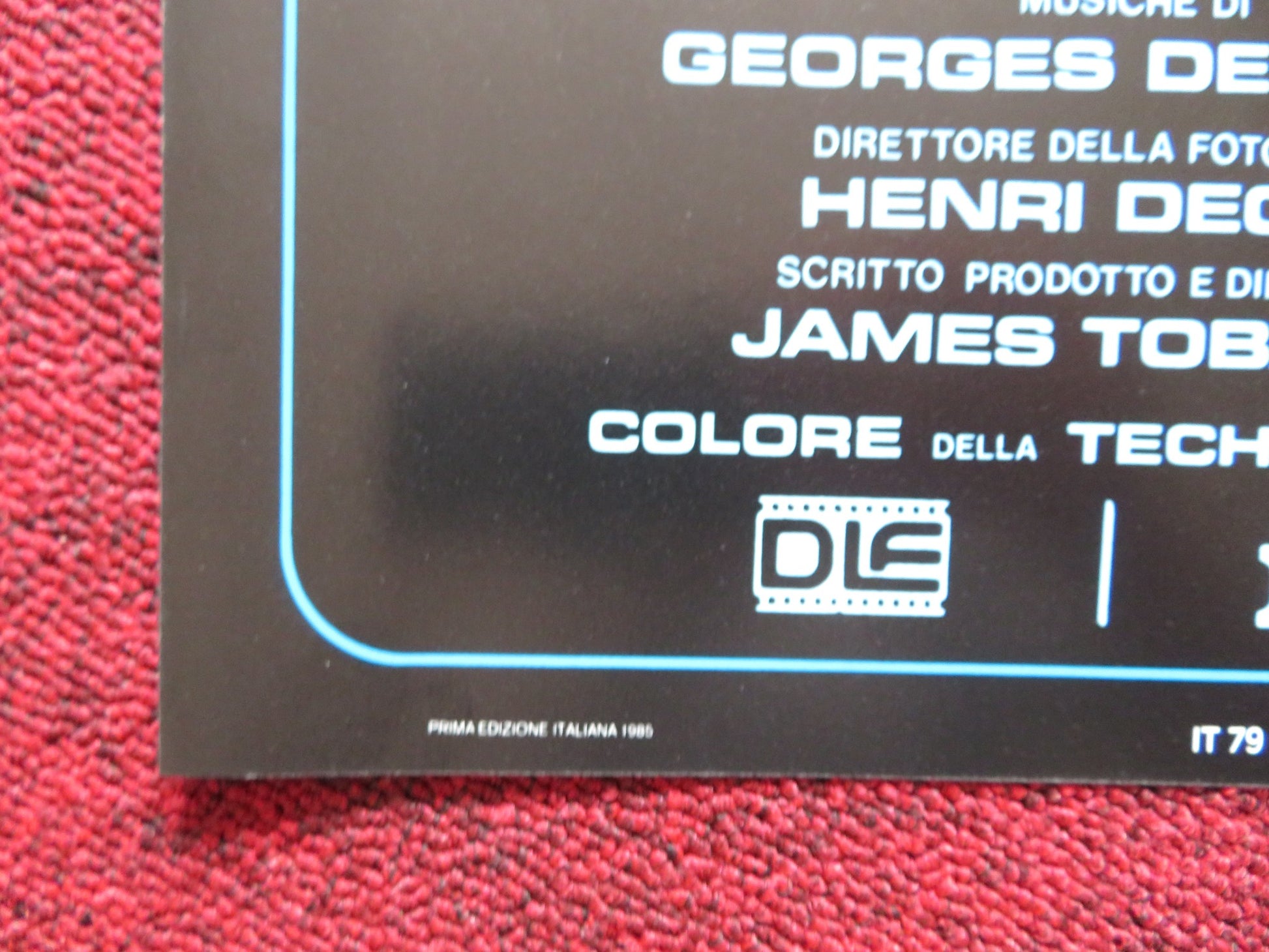 STAR'S LOVERS - B ITALIAN FOTOBUSTA POSTER NASTASSIA KINSKI HARVEY KEITEL 1983 - Rendezvous Cinema