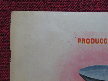 EL ULTIMO CARTUCHO FOLDED MEXICAN POSTER MANUEL LOPEZ OCHOA L. VELAZQUEZ 1965 - Rendezvous Cinema