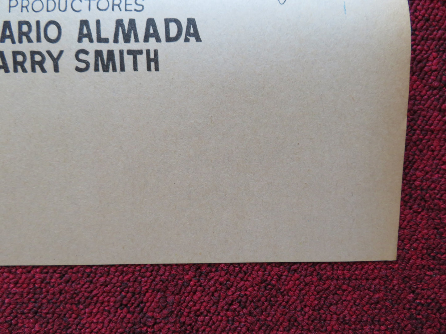 EL TESORO DE ATAHUALPA FOLDED MEXICAN POSTER ANA LUISA PELUFFO JOSE MORENO 1968 - Rendezvous Cinema