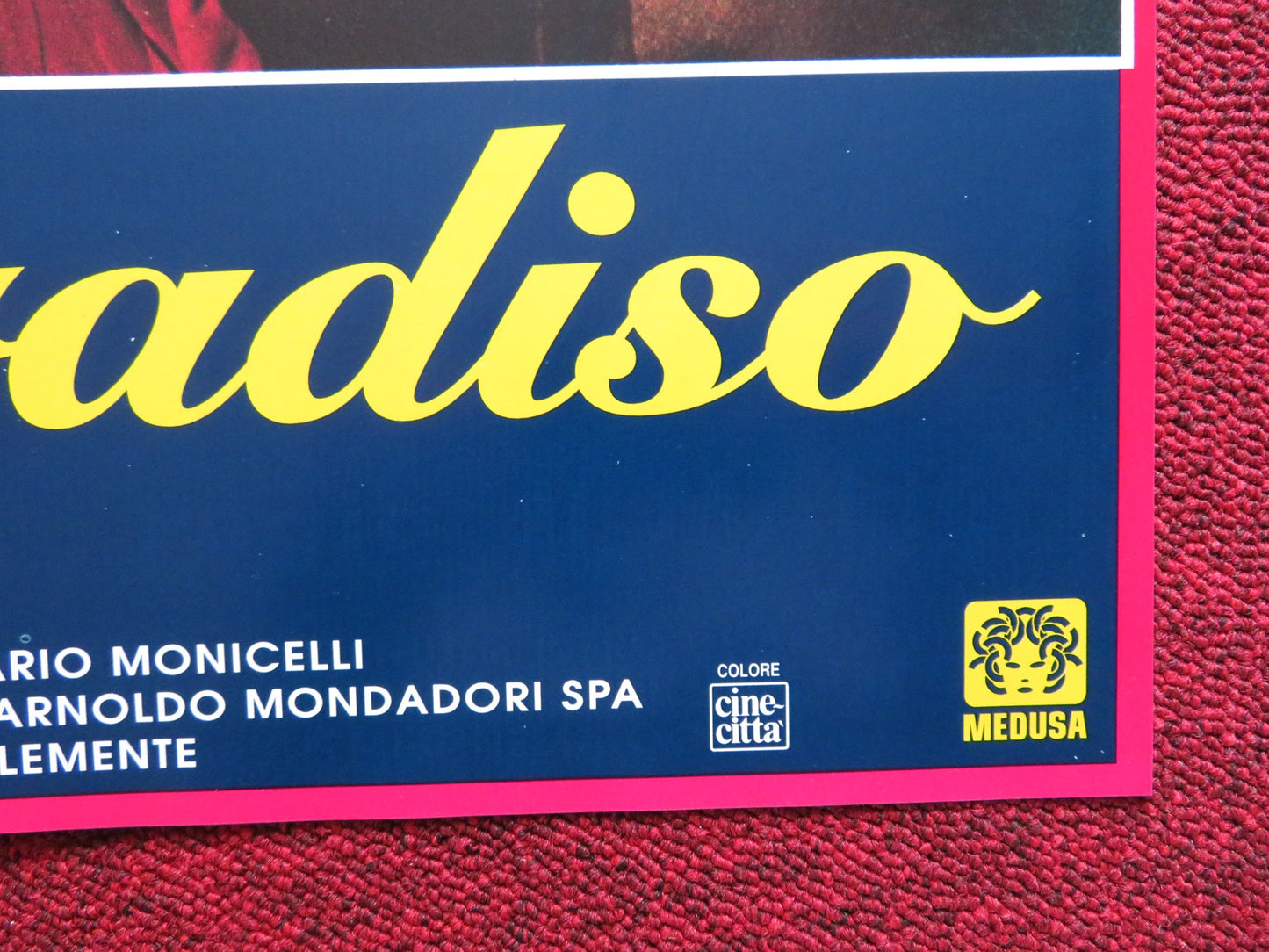 FACCIAMO PARADISO -C ITALIAN FOTOBUSTA POSTER MARGHERITA BUY LELLO ARENA 1995 - Rendezvous Cinema