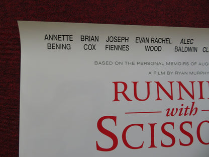 RUNNING WITH SCISSORS US ONE SHEET ROLLED POSTER JOSEPH FIENNES A. BENING 2006 - Rendezvous Cinema