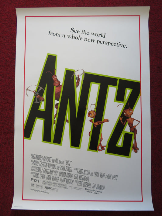 ANTZ US ONE SHEET ROLLED POSTER WOODY ALLEN DAN ACKROYD 1998 - Rendezvous Cinema