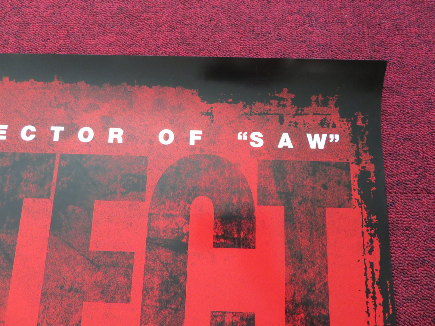 DEATH SENTENCE US ONE SHEET ROLLED POSTER KEVIN BACON KELLY PRESTON 2007 - Rendezvous Cinema