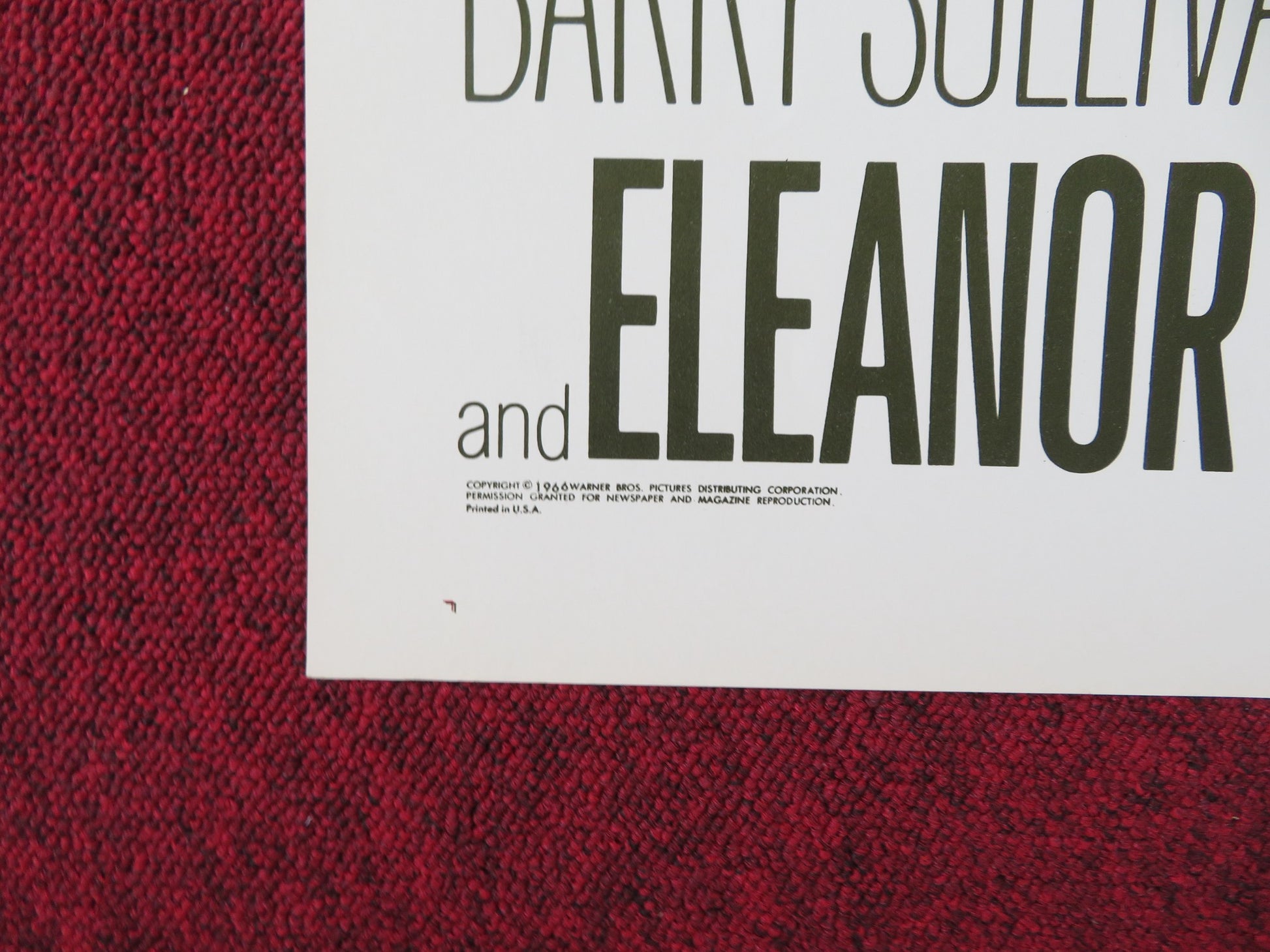 AN AMERICAN DREAM FOLDED US ONE SHEET POSTER JANET LEIGH STUART WHITMAN 1966 - Rendezvous Cinema