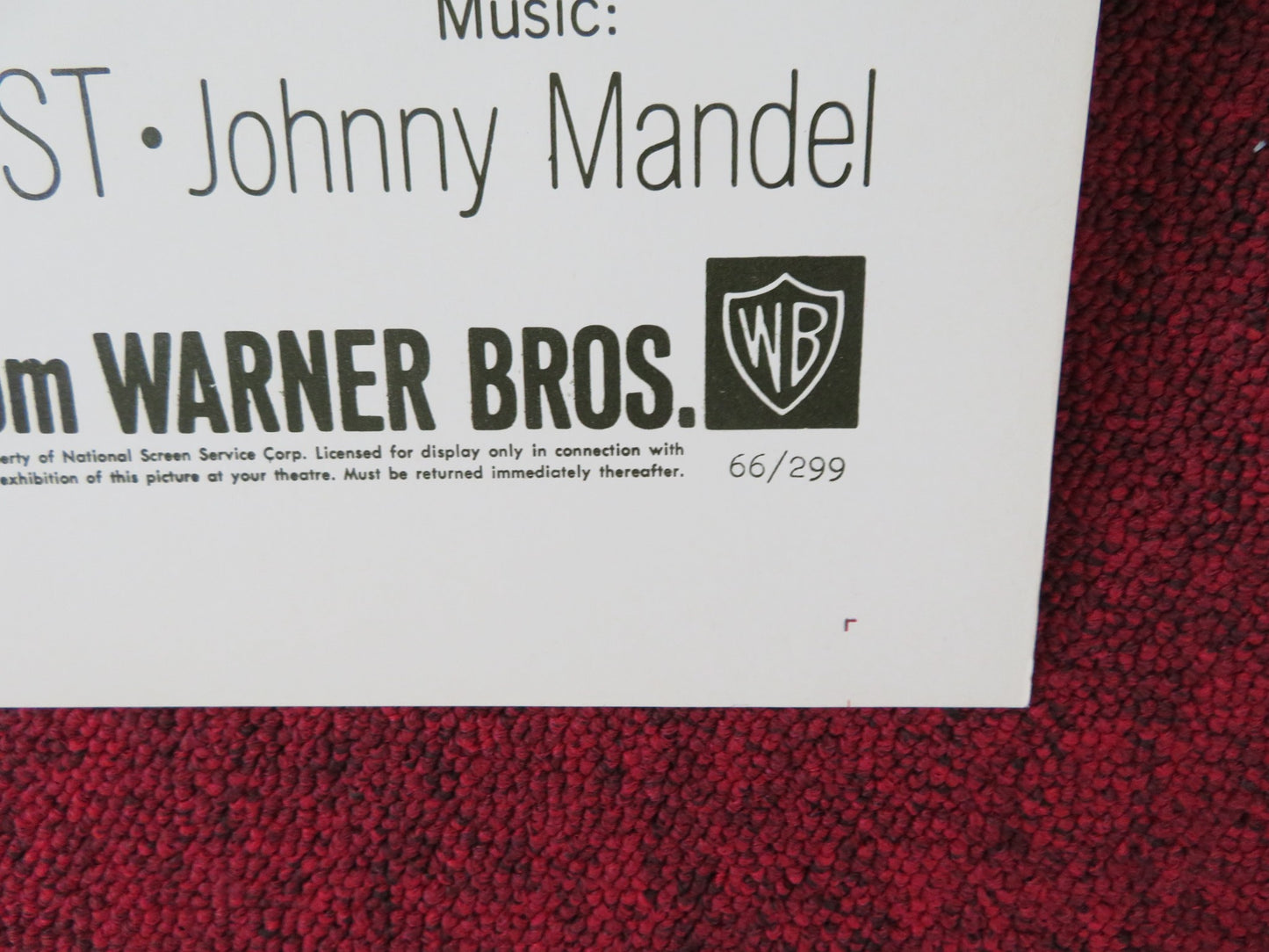 AN AMERICAN DREAM FOLDED US ONE SHEET POSTER JANET LEIGH STUART WHITMAN 1966 - Rendezvous Cinema