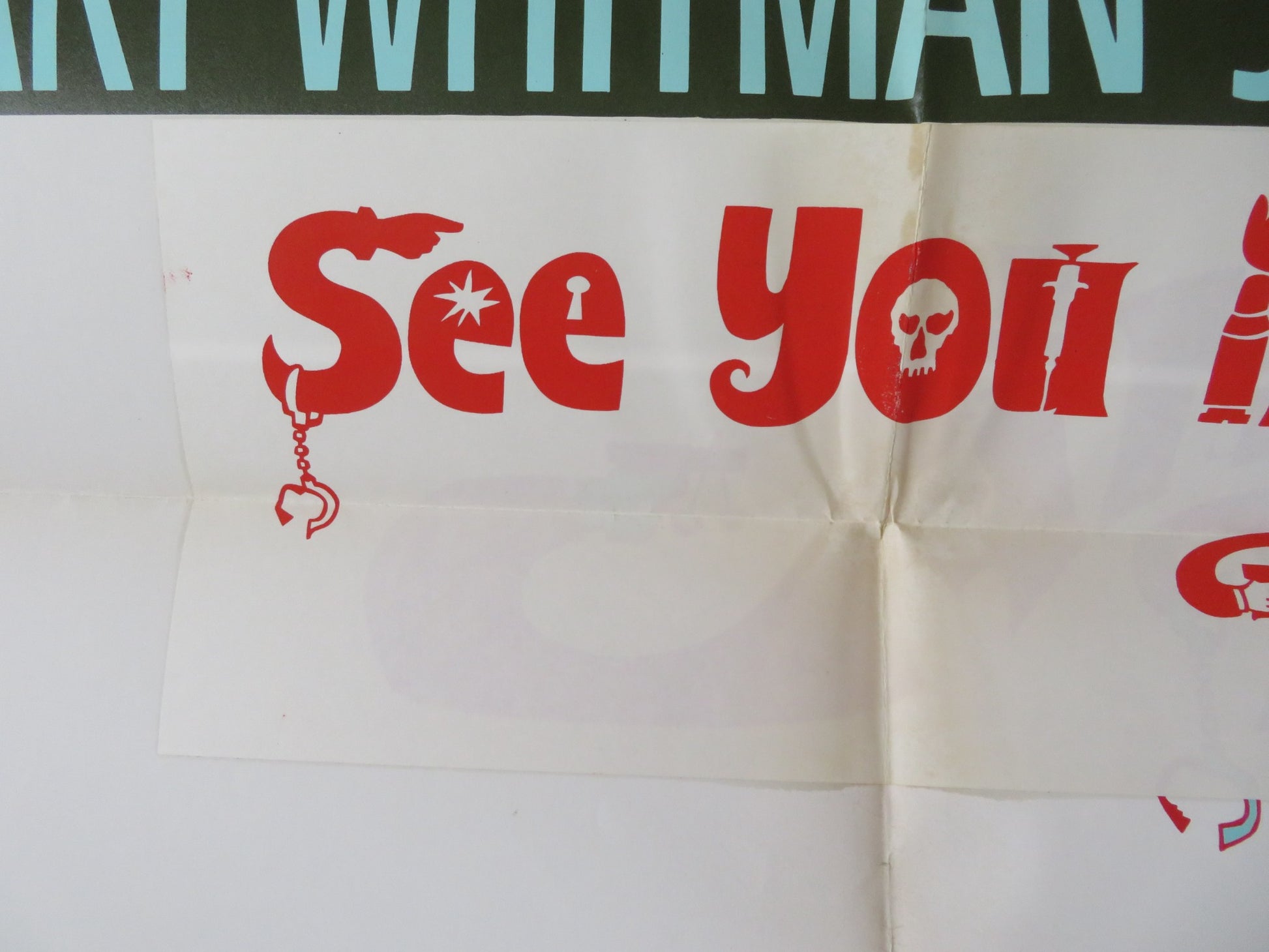 AN AMERICAN DREAM FOLDED US ONE SHEET POSTER JANET LEIGH STUART WHITMAN 1966 - Rendezvous Cinema