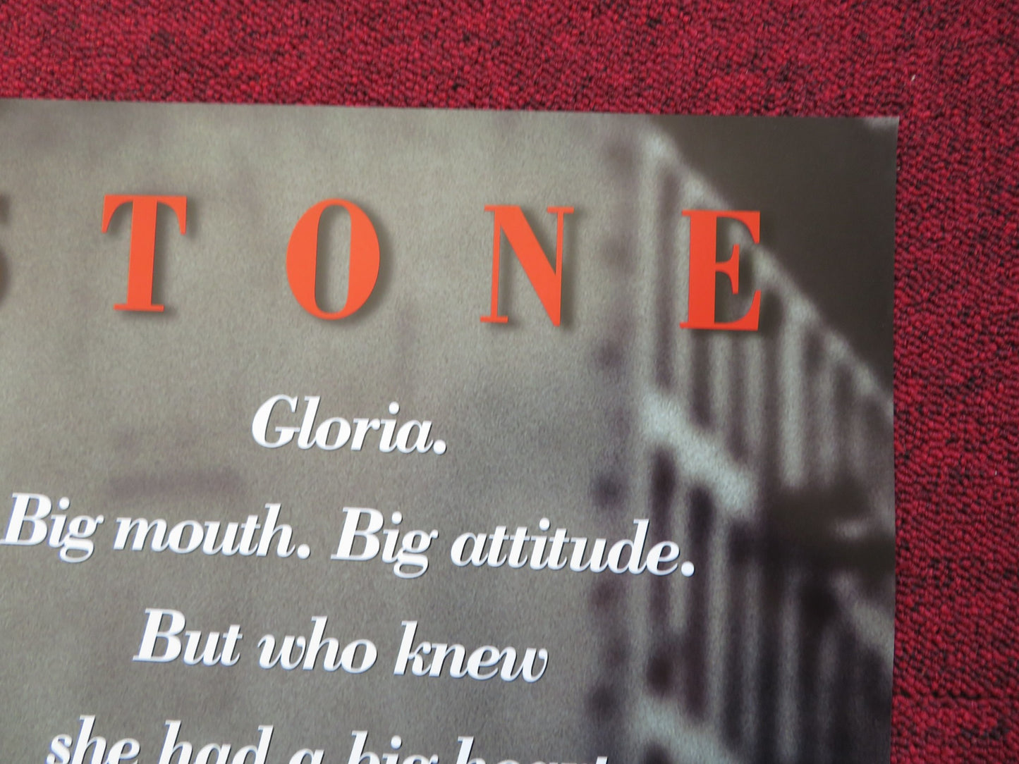 GLORIA US ONE SHEET ROLLED POSTER SHARON STONE JEAN-LUKE FIGUEROA 1999 - Rendezvous Cinema