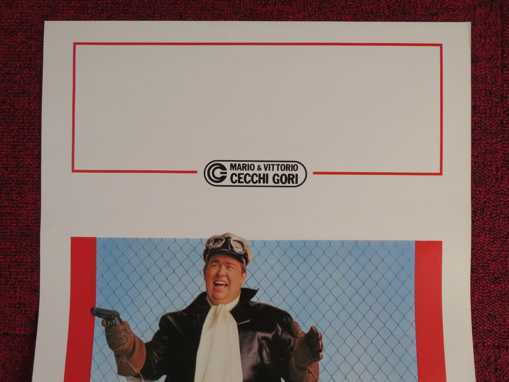 ARMED AND DANGEROUS ITALIAN LOCANDINA POSTER JOHN CANDY EUGENE LEVY 1988 - Rendezvous Cinema