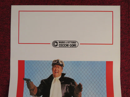 ARMED AND DANGEROUS ITALIAN LOCANDINA POSTER JOHN CANDY EUGENE LEVY 1988 - Rendezvous Cinema