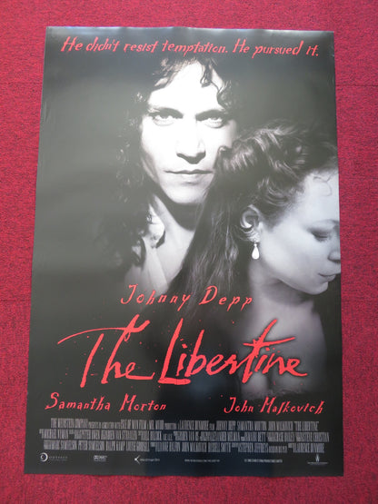 THE LIBERTINE US ONE SHEET ROLLED POSTER JOHNNY DEPP 2004 - Rendezvous Cinema