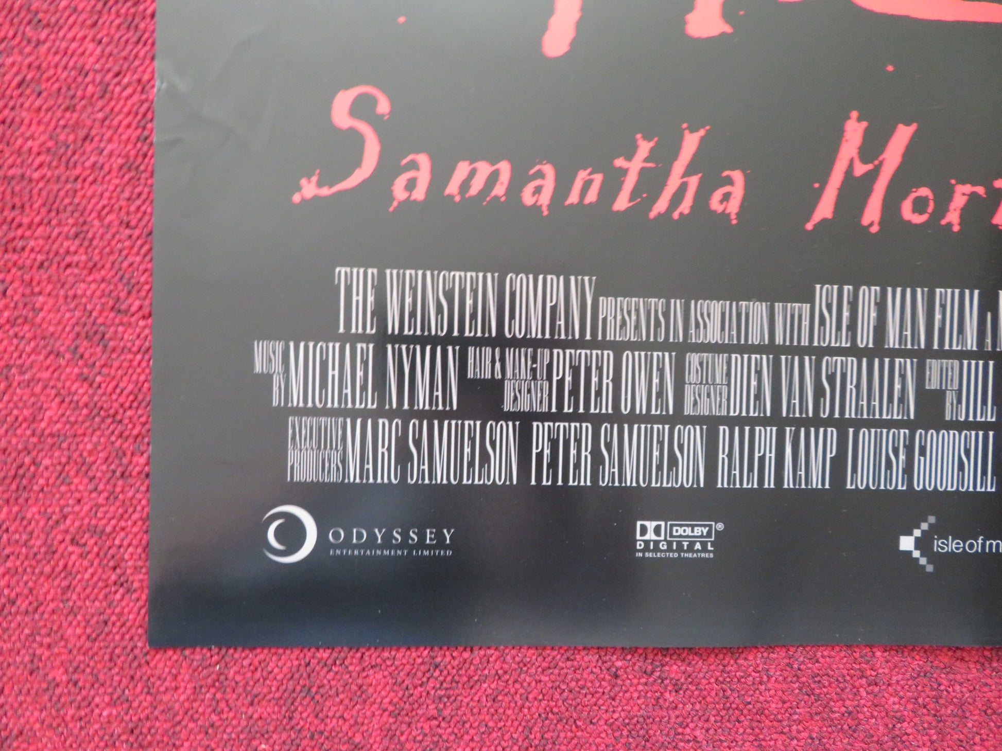 THE LIBERTINE US ONE SHEET ROLLED POSTER JOHNNY DEPP 2004 - Rendezvous Cinema