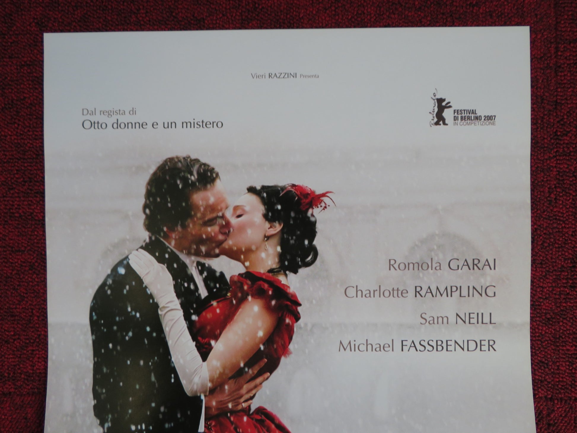 ANGEL LA VITA IL ROMANZA ITALIAN LOCANDINA POSTER SAM NEILL M. FASSBENDER 2007 - Rendezvous Cinema