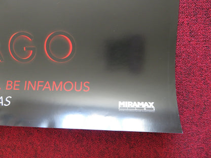 CHICAGO US ONE SHEET ROLLED POSTER RICHARD GERE CATHERINE ZETA-JONES 2002 - Rendezvous Cinema