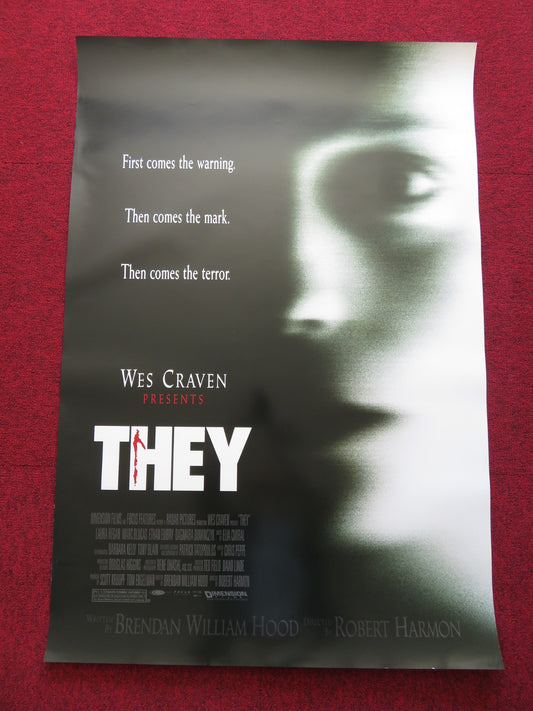THEY US ONE SHEET ROLLED POSTER LAURA REGAN MARC BLUCAS  2002