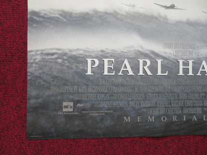 PEARL HARBOR - A US ONE SHEET ROLLED POSTER BEN AFFLECK JOSH HARTNETT 2001 - Rendezvous Cinema