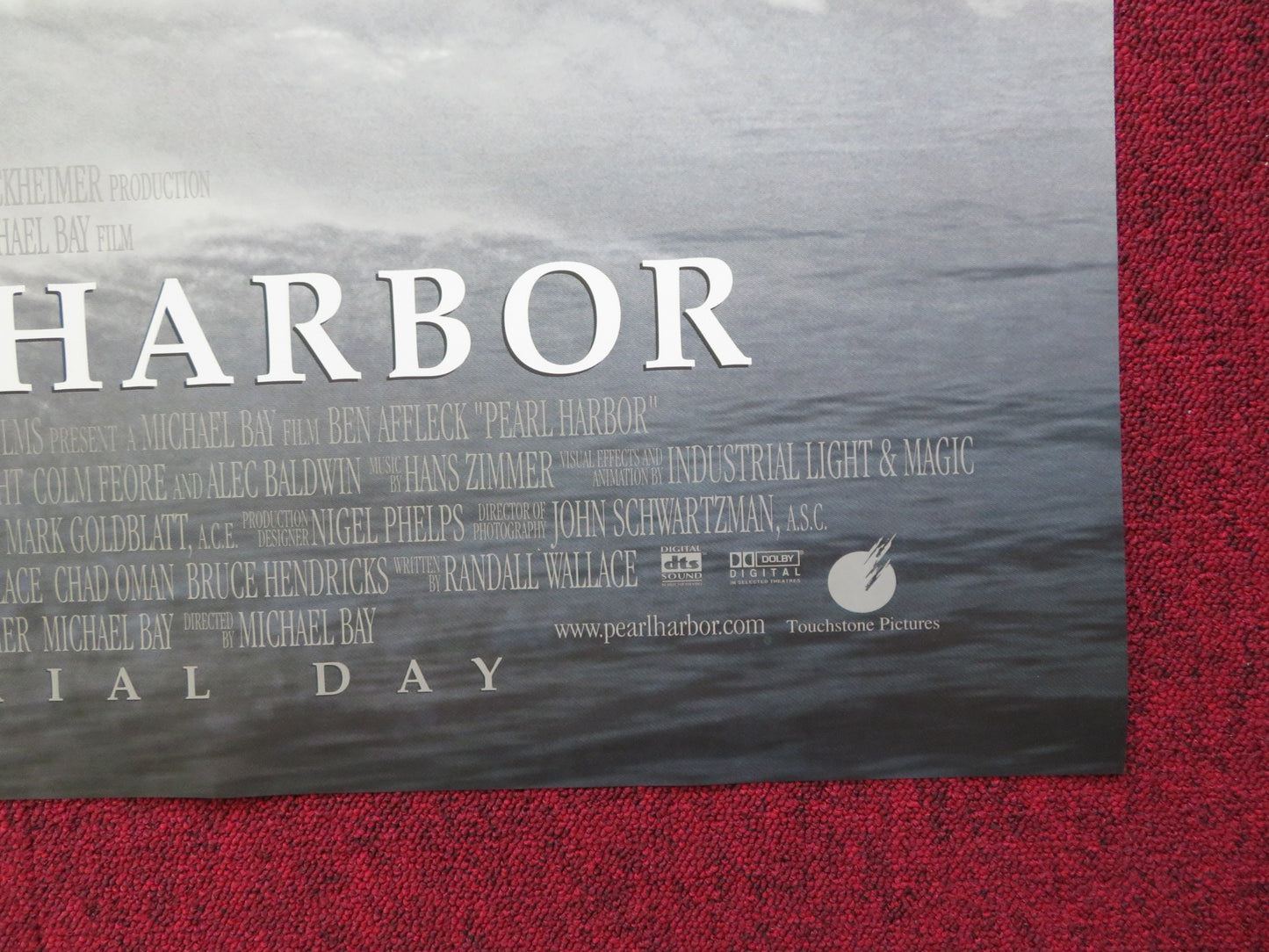 PEARL HARBOR - A US ONE SHEET ROLLED POSTER BEN AFFLECK JOSH HARTNETT 2001 - Rendezvous Cinema