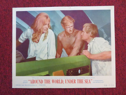 AROUND THE WORLD UNDER THE SEA US LOBBY CARD FULL SET L. BRIDGES B. KELLEY 1966 - Rendezvous Cinema