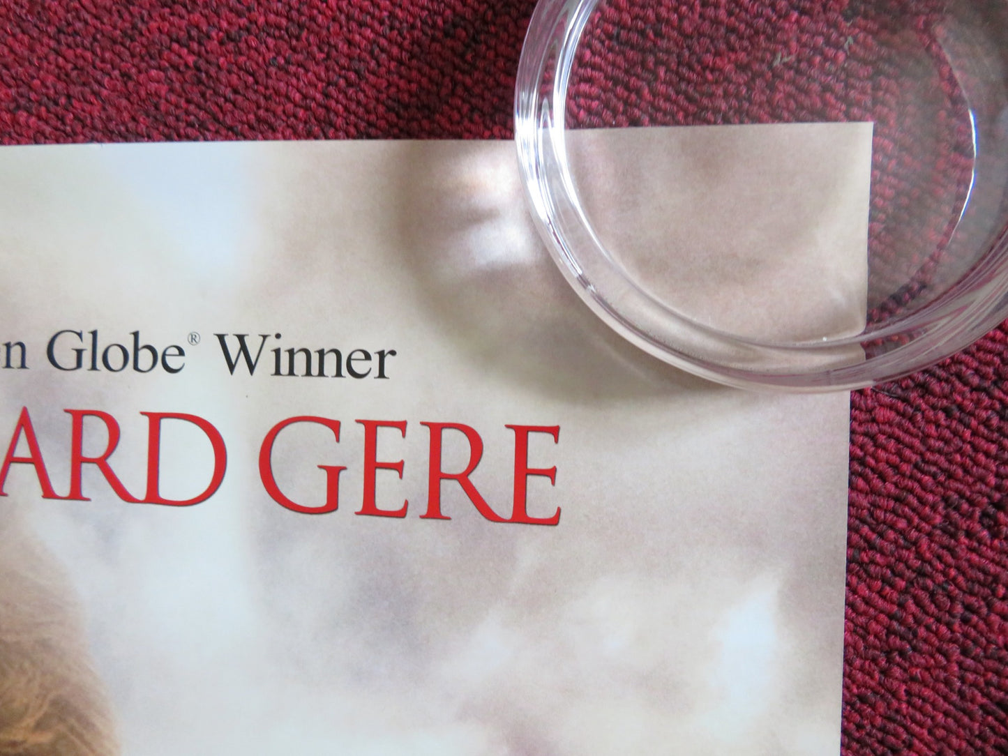 AMELIA US ONE SHEET ROLLED POSTER HILARY SWANK RICHARD GERE 2009 - Rendezvous Cinema